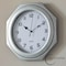 Clockswise 12-in Non-Ticking Octagon Plastic Analog Wall Clock - Elegant Decorative Accent for Home Decor in QI004143.SI - alternate 7