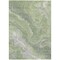 Homeroots 9' X 12' Artichoke Green Lavender And Ivory Abstract Washable Indoor Outdoor Area Rug 618194 - alternate 6