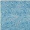 Homeroots 3' X 5' Teal Blue And Ivory Abstract Washable Indoor Outdoor Area Rug 599760 - alternate 5
