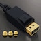 Sanoxy 3ft Gold Plated Premium DisplayPort 1.2 to 4K HDMI Male to Male Cable SNX-CBL-LDR-DP103-1103 - alternate 2
