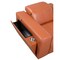 Homeroots 170" Camel Top Grain Leather Reclining Metal USB Sofa 720421 - alternate 8