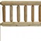 Homeroots Natural Cedar Log Queen Headboard 370320 - alternate 4