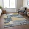 Homeroots 5' X 8' Gray And Gold Geometric Washable Indoor Outdoor Area Rug 617915 - alternate 7
