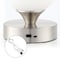 Jonathan Y Owen 6.13" Modern Minimalist Iron Rechargeable Integrated Portable LED Table Lamp, Nickel/White JYL7112B - alternate 10