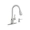 Moen Arlo Series Pull-Down Kitchen Faucet, 1.5 gpm, 1 Handle, Metal, Stainless Steel, Deck Mount 87087EWSRS - alternate 5