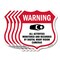 Signmission Video Surveillance Shield Sign Warning A, 12 inch X 12 inch, Aluminum Metal Sign, 5PK SHI-A-5Pack-12-474 - alternate 1