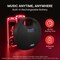 Pyle Wireless Portable Bluetooth Speaker, with Built in Rechargeable Battery, Wireless Microphone, Clear PNX6WPBK - alternate 4