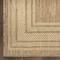 Homeroots 4' X 6' Natural Geometric Indoor Outdoor Area Rug 572621 - alternate 5