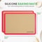 Nutrichef Silicone Baking Mats, Red NUBAPARE13 - alternate 3