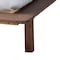 Baxton Studio Alyssa Japandi Walnut Brown Wood Queen Size 3-Piece Bedroom Set 252-13951-13949-13950-ZORO - alternate 7