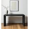 Homeroots 56" Graphite Reclaimed Wood Sled Writing Desk 608138 - alternate 9
