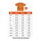 Ergodyne Hi-Vis Shirt, M, Orange, Short Sleeve 22243 - alternate 4