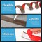 Wrightmaster 1.57 in. x 120 in. Waterproof Flexible Self-Adhesive Vinyl Transition Strip, Brown ZR-17951BN01 - alternate 5