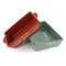 Laurie Gates 2 Piece Tierra Wax Relief Stoneware Baker Set in Red and Mint 136569.02 - alternate 5