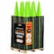 Xpose Safety Traffic Safety Cone, 28 in, Premium PVC, No Collar, Lime Green, Bulk Half Pallet (150), PK150 LTC28-HP150-X - alternate 1