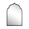 Homeroots 36" Black Arch Metal Framed Standing Mirror 565111 - alternate 3