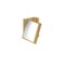 Axor Universal Rectangular Shaving Mirror in Brushed Gold Optic 42649250 - alternate 1