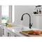 Delta Broderick: Touch2O Technology Kitchen Faucet with Touchless Technology 9190TL-BL-DST - alternate 5