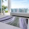 Homeroots 5' X 8' Artichoke Green Green And Black Abstract Washable Indoor Outdoor Area Rug 603666 - alternate 6