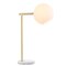 Jonathan Y Charles 20.5" Contemporary Modern Metal/Marble LED Table Lamp, Gold/White JYL1000A - alternate 1