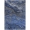 Homeroots 9' X 12' Denim Blue And Sky Blue Abstract Washable Indoor Outdoor Area Rug 577821 - alternate 8