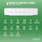 Anzzi Garden 12in 2pc 1.28GPF Siphon Elongated Ceramic Toilet, White Electric Bidet Seat, Auto Lid ADA Incl TL-AZ070-EB107V - alternate 8