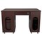 Homeroots 48" Chocolate Wood Computer Desk With Two Drawers 723748 - alternate 7