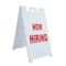 Signmission Now Hiring, A-Frame & 2 Decals Installed, Heavy-Duty Plastic Frame SBHD-D-2436-Now Hiring - alternate 1
