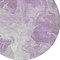Homeroots 8' Lavender And Ivory Round Abstract Washable Indoor Outdoor Area Rug 617784 - alternate 5