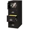 Fireking 4 Drawer, 1 Hr Fire Rated, Vertical, 31" Legal, Safe-In-A-File Black 4-2131-CBLSF - alternate 2
