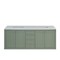James Martin Vanities Chicago 72 in. Double Vanity, Smokey Celadon, w/ 3 CM White Zeus Silestone Top 503-V72-SC-3WZ - alternate 4