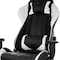 Gamefitz Gaming Chair in Black and White Trim GF-2101 - alternate 6
