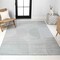 Jonathan Y Nordby High-Low Geometric Arch Scandi Striped Light Blue/Cream 8 ft. x 10 ft. Area Rug SCN104F-8 - alternate 3