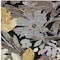 Homeroots 9' X 12' Black And Gray Floral Washable Indoor Outdoor Area Rug 610971 - alternate 6