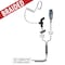 Klein Electronics Patriot 2-Wire Surveillance Earpiece with Kenwood K1 Connector, Braided Cable PATRIOT-K1-BR - alternate 1