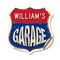 Signmission William's Garage, 12 Inch X 12 Inch, Vinyl Decal SHI-D-12-383-WILLIAM - alternate 1