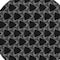 Homeroots 8' Black And White Round Geometric Washable Indoor Outdoor Area Rug 613544 - alternate 5
