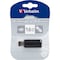 Verbatim PinStripe USB 2.0 Flash Drive, 16 GB, Black 49063 - alternate 6