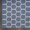 Homeroots 10' X 14' Blue And Beige Geometric Indoor Outdoor Area Rug 556317 - alternate 5