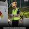 Neiko Safety Vest with Pockets, 7 Pocket, High Visibility Vest, Reflective Strips, Zipper Front 6X-Large 54000A - alternate 5