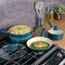Spice By Tia Mowry 10 Piece Ceramic Nonstick Aluminum Cookware Set in Teal 87069.10R - alternate 5