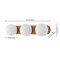 Jonathan Y Knox 23.3 in. 3-Light Mid-Century Modern Metal and Frosted Glass Globe LED Vanity Light, Brass Gold JYL9567A - alternate 7