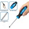 Neiko Magnetic Screwdriver Set, 10 Piece, Slotted Head Tip with Non-Slip Cushioned Handle Grips 01378A - alternate 3