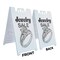 Signmission Jewelry Sale, A-Frame & 2 Decals Installed, Heavy-Duty Plastic Frame SBHD-D-2436-Jewelry Sale - alternate 4