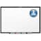 Quartet Dry Erase Board, Melamine, 36 in, 48 in, Aluminum Frame, White, Gloss S534B - alternate 1