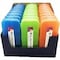 Charles Leonard Double-sided Pencil Boxes, 1.50in Height x 8.50in W x 3.50in Depth, Double Sided, Assorted, 24PK 76310-ST - alternate 1