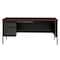 Hirsh Left-Hand Single Pedestal File Office Desk W/ Center Drawer, 30 in D X 29.5 in H, 66 in W X 20099 - alternate 4