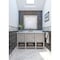 Apollo Tile Ash Gray 3 in x 6 in Glass Glossy Wall Subway 5 sqft/case, 40PK APLA88098 3X6A - alternate 8