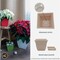 Hc Companies Eclipse 10'' x 10'' x 8.75'' Resin Cottage Stone Planter ECP10005A02 - alternate 4
