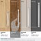 Amerock Stature 8-13/16 in 224 mm Center-to-Center Polished Chrome Cabinet Pull BP3689026 - alternate 3